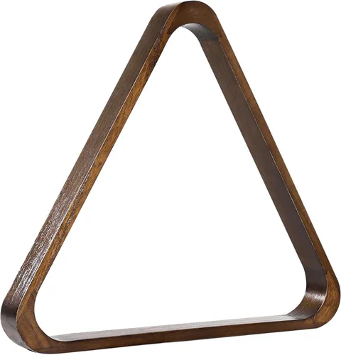 Vista 14 de GSE Games & Sports Expert Triángulo de Billar de Madera Maciza para 8 Bolas / Rombo para 9 Bolas, Porta Bolas de Billar para Bolas de Billar