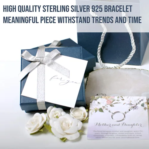 Vista 5 de Collar Regalo Para Tía, Joyería, Cumpleaños, Día de la Mujer, Sobrina a Tía Cita Española Regalo para Tia Regalo en Español Pulsera