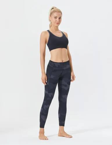 Vista 7 de FITTIN Racerback Sports Bras for Women - Padded Seamless High Impact Support for Yoga Gym Workout Fitness