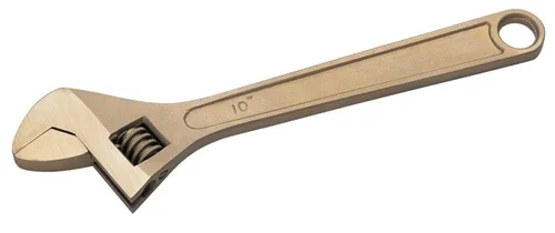 Vista 9 de CS Unitec Llave ajustable sin chispas y no magnética Herramienta de bronce de aluminio de 6 pulgadas, certificado TUV y libre de berilio