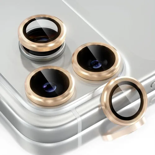 Vista 11 de Choiche Compatible para iPhone 16 Pro/iPhone 16 Pro Max Protector de Lente de Cámara, Vidrio Templado 9H Protector de Pantalla de Cubierta de Cámara