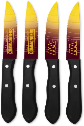 Vista 4 de The Sports Vault NFL unisex-adult Steak Knives