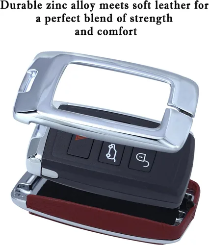 Vista 4 de ontto Funda para Llavero Compatible con Land Rover
