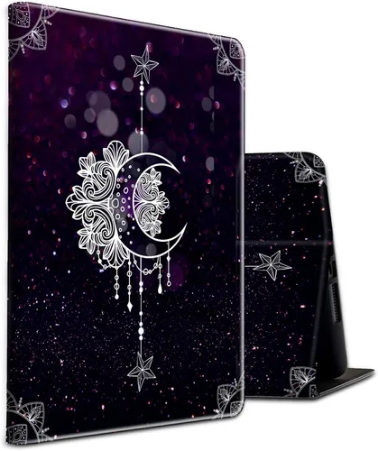 Vista 24 de Funda para tablet Amazon Kindle Fire HD 8/HD 8 Plus versión 2022/2020 (12ª/10ª generación), fundas antideslizantes multiángulo con función de Pinos