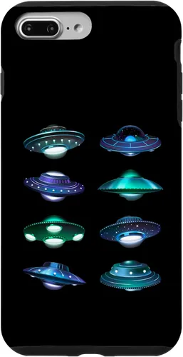 Vista 9 de iPhone 14 Alien UFO Spacecraft Fan Men Women Youth Case