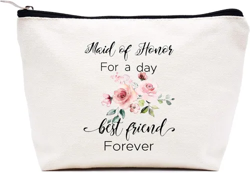 Vista 99 de LIBIHUA Bolsa de maquillaje para mujer, bolsa de cosméticos regalos para ella, bolsa de viaje femenina, Beige, 1 en mi era de Lacrosse Mom