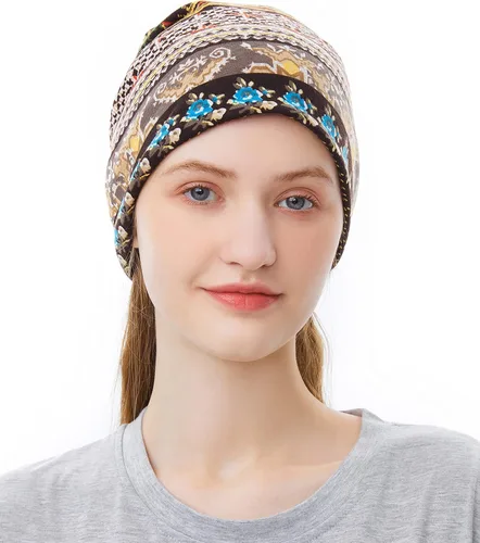 Vista 7 de ELLEWIN Gorro de algodón holgado hip-hop, suave, ligero, para correr, para adultos, para hombres y mujeres