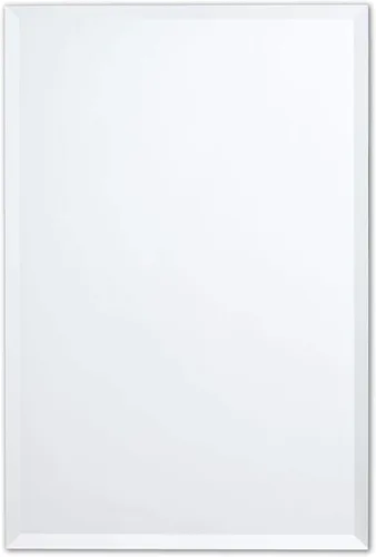 Vista 12 de Better Bevel - Espejo redondo sin marco, espejo circular de pared de baño de 24 pulgadas de diámetro con borde biselado