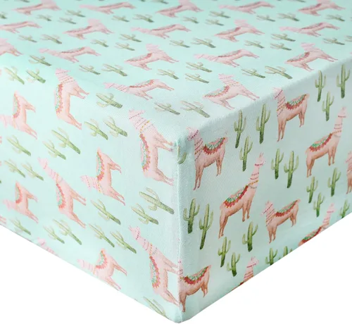 Vista 61 de Copper Pearl: Sábanas de punto prémium para cuna de bebé para niños y niñas, transpirables y suaves, sábanas ajustables para colchones estándar