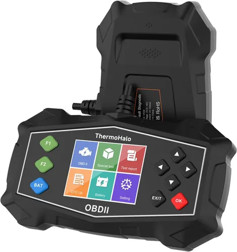 Vista 7 de Escáner OBD2 - Herramienta de diagnóstico para lector de códigos de automóvil para comprobar la luz del motor, lector de códigos de fallas