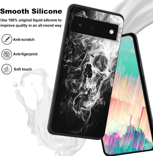 Vista 255 de Funda delgada para Google Pixel 4 XL, funda delgada de silicona de TPU suave a prueba de golpes para Google Pixel 4 XL, astronauta Galaxy