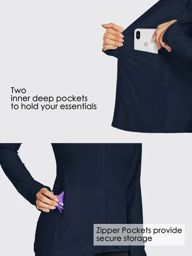 Vista 5 de Willit Camisas de manga larga para mujer, con protección solar UPF 50+, para correr, senderismo, atlética, con protección UV, ligera