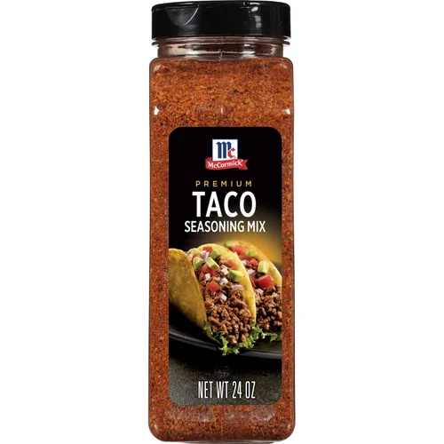 Vista 13 de McCormick Classic Taco Seasoning Mix Packet, suave, 1 onza (paquete de 24)