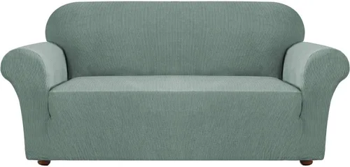 Vista 8 de Turquoize Funda elástica para silla reclinable, funda para sofá reclinable, funda de sofá de 1 pieza con bolsillo lateral, funda protectora