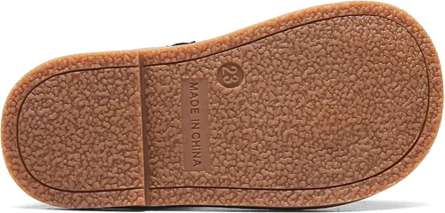 Vista 6 de DADAWEN - Zapatos de correa de vestir planos para niña, clásicos, para usar con el uniforme escolar