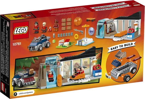 Vista 5 de LEGO Juniors/4+ The Incredibles 2 The Great Home Escape 10761 Kit de construcción (178 piezas)