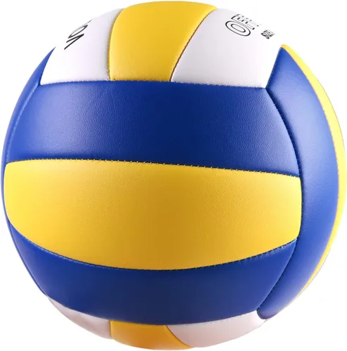 Vista 5 de Pelota de voleibol de tamaño oficial 5 para interiores y exteriores, para juego, gimnasio, entrenamiento, playa, juego ligero, suave, paquete de 3