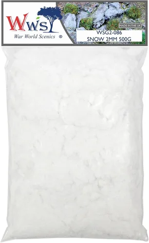 Vista 10 de WWScenics Esparcidor de nieve de 0.079 in 1.06 oz WSG4-082 Material de escenario de modelo realista