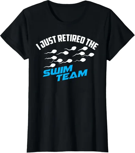 Vista 15 de Lindo Vasectomía I Just Retired The Swim Team Shirt Divertido regalo