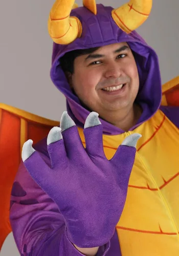 Vista 7 de Disfraz de Spyro el Dragón para adultos de talla grande
