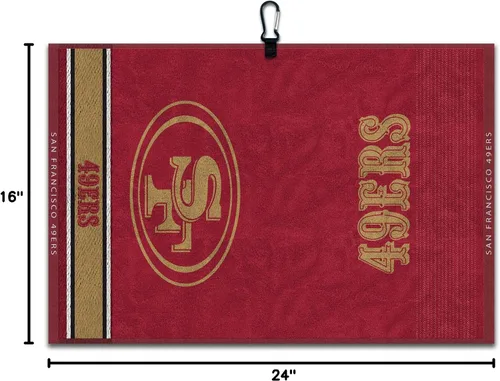 Vista 2 de Team Effort NFL - Toalla de jacquard unisex para adultos