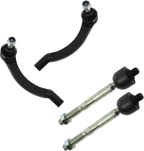 Vista 50 de TRQ Juego de varillas de acoplamiento delanteras interiores y exteriores, 4 piezas, compatible con Kia Soul 2014-2019 15-19 Soul EV