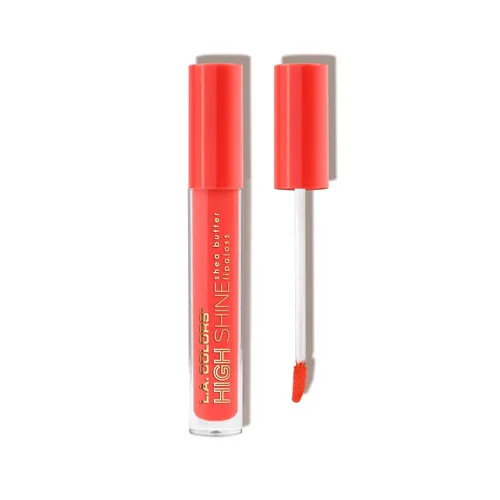 Vista 11 de Manteca de Karité Lip Gloss de lato brillo L.A. Colors, de 0,14 onza, Bebé Pastelillos (Baby Cakes)