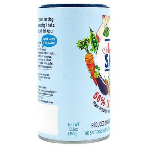 Vista 3 de Sal de sodio reducida Lo Salt (12.35 oz) - Paquete de 2