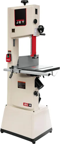 Vista 12 de JET Sierra de cinta negra para carpintería de 14", 1.75 HP, capacidad