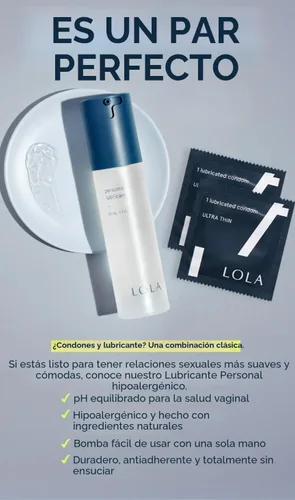 Vista 7 de LOLA - Condones ultradelgados de látex regulares - Condones ultradelgados con lubricante a base de silicona para piel sensible, lubricados con látex