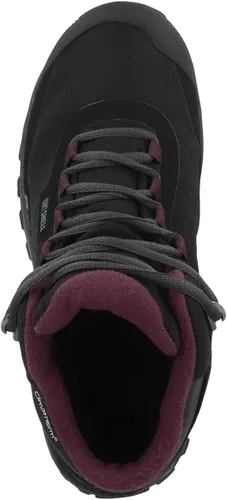 Vista 2 de Salomon Shelter Climasalomon - Botas de invierno impermeables para mujer, NegroÉbanoCata de Vino