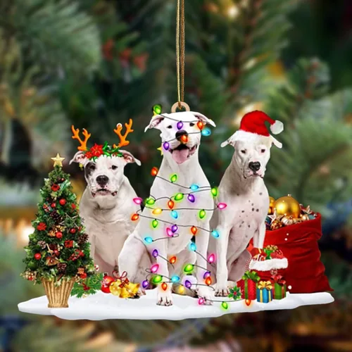 Vista 96 de Nazenti Adorno de Navidad personalizado con amigos Affenpinscher – Adorno de perro personalizado para amantes de las mascotas, acrílico plano