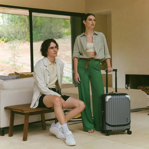 Vista 2 de LEVEL8 Grace Luggage, Gris, Casual y de negocios