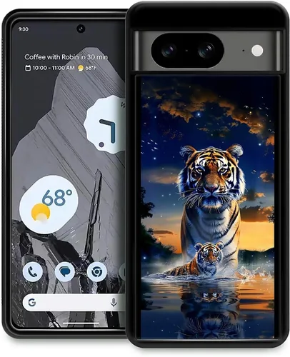 Vista 246 de Compatible con Google Pixel 4A 5G Mobile Case Creative Acrylic Panel trasero Silicona Protección Grip especialmente diseñado para Google Pixel 4A 5G