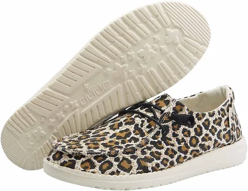 Vista 177 de Hey Dude Wendy - Zapatos de mujer, mocasines sin cordones para mujer, cómodos y ligeros