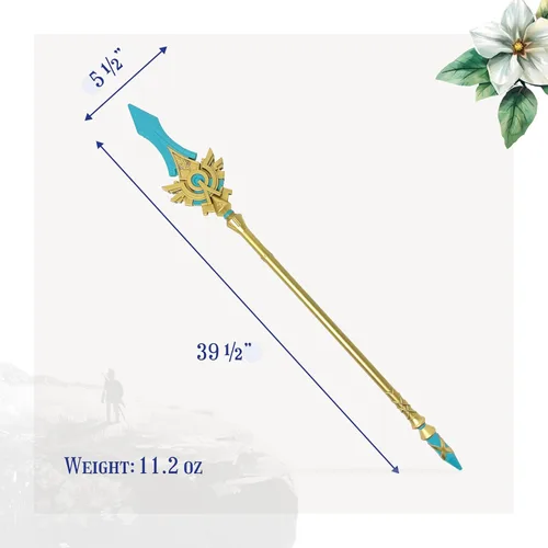 Vista 2 de Espada de espuma inspirada en juegos de fantasía, mediana, unisex, adulta, espada de artes marciales, estilo Skyward Sword 2, cosplay, LARP