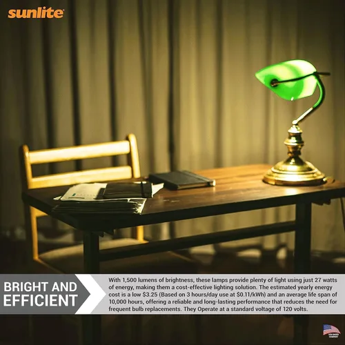 Vista 5 de Sunlite FML27/30K Foco fluorescente compacto enchufable de tubo cuádruple, FML de 4 pines, 27 vatios, 1500 lúmenes, 3000 K blanco cálido, base de 4