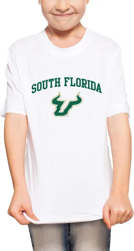Vista 603 de NCAA Arch Logo, camiseta juvenil color del equipo, universidad - universidad