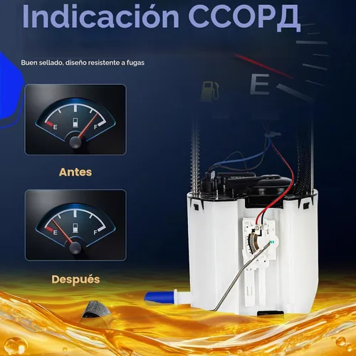 Vista 2 de ECCPP Asamblea de bomba de combustible eléctrica E8743M para Nissan