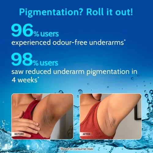 Vista 7 de Chemist at Play UnderArm Roll-On con 5% AHA Ácido láctico y mandélico Previene el olor, ilumina la piel y exfolia las axilas Para pieles