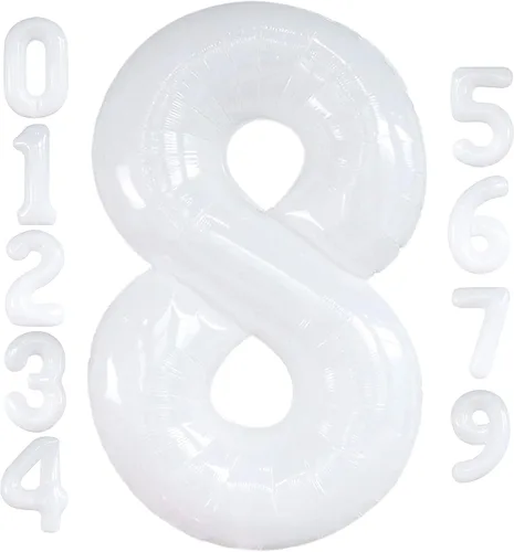 Vista 1043 de KatchOn Globo negro del número 1 de 40 pulgadas, globo de feliz cumpleaños Large Mylar Number One Balloon for 1st Birthday Decorations, Foil