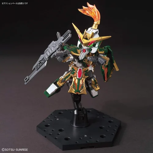 Vista 5 de Bandai Hobby SD Sangoku Soketsuden - #13 Huang Zhong Gundam Dynames SD Model Kit