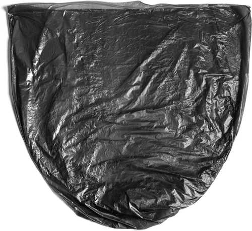 Vista 3 de Aluf Plastics Bolsas de basura de alta densidad, 10 galones, 4000 unidades, 6 micras (eq), 24 x 24 pulgadas, negras, para baño, oficina, industrial