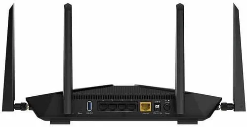 Vista 2 de NETGEAR Router WiFi 6 Nighthawk AX5400 con seguridad avanzada de Internet de un año incluida, RAX54S-100NAS