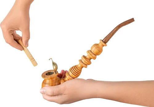 Vista 3 de Dr. Watson - Pipas de tabaco, forma Churchwarden, hechas a mano