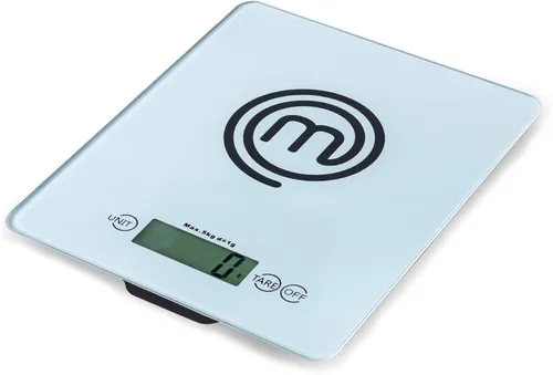 Vista 8 de MasterChef Báscula digital de alimentos gramos y onzas para cocina, báscula portátil de peso de alimentos con pantalla LCD para hornear y cocinar
