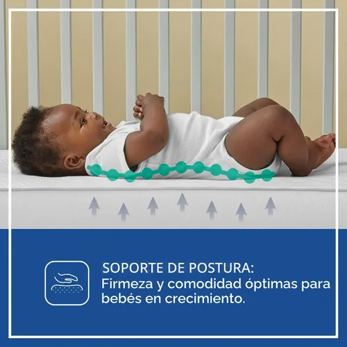 Vista 10 de Sealy Baby Colchón transpirable de 2 etapas para cuna GREENGUARD Gold