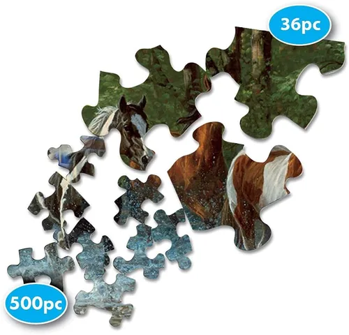 Vista 3 de Springbok Puzzle to Remember - Actividad de Alzheimer y Demencia - Rompecabezas de 36 piezas Summer Creek - Hecho en Estados Unidos
