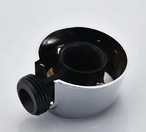 Vista 4 de A725 Round Drop Ell Handheld Shower Wall Connector Reemplazar para Moen, Cromo