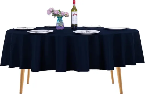 Vista 82 de Ascoza Paquete de 2 manteles cuadrados negros de tela de poliéster de 52 x 52 pulgadas para bodas, banquetes, restaurantes y fiestas